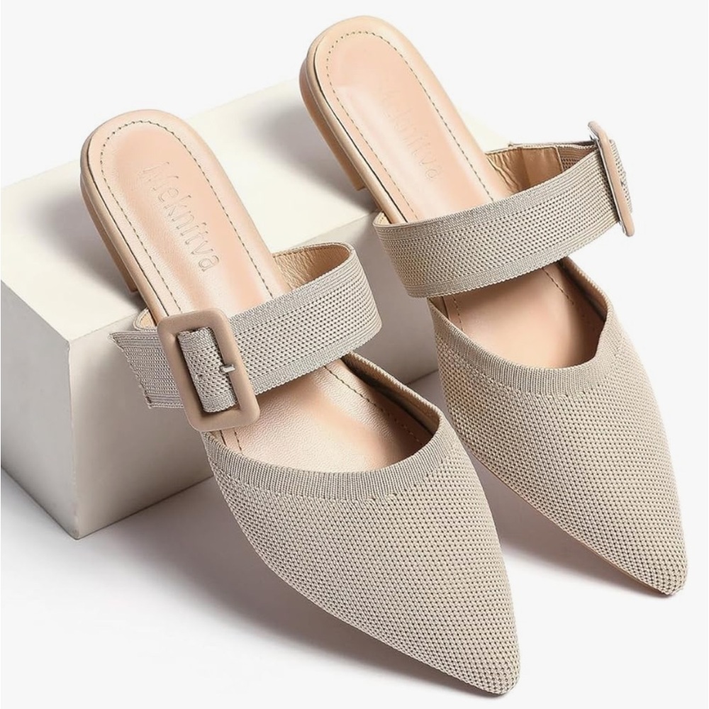 Pointed Toe Mules